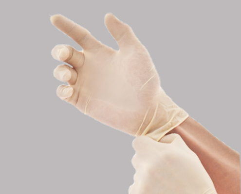 cg-10 無塵無粉乳膠手套